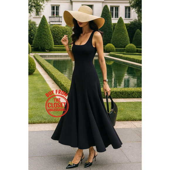 RARE!!! ZARA A-Line Midi Dress NWT - Picture 3 of 16